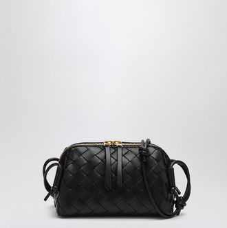 Bottega Veneta Black plaited Concert clutch bag