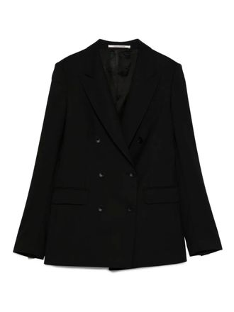 Tagliatore double-breasted blazer - women - Virgin Wool/Spandex/Elastane/Polyester/Cupro - 40 - Black