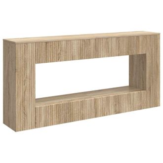 vidaXL Mesa Consola Roble Sonoma 155 X 29 X 74 Cm Madera De Ingenier&iacute;a Vidaxl