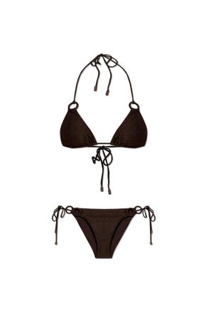 Zimmermann Two-piece Swimsuit With Lurex Thread