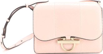 Ferragamo Joanne Shoulder Bag Snakeskin Medium