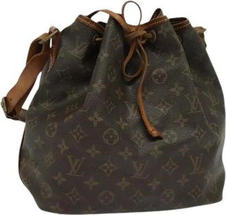 Louis Vuitton Pre-owned Bucket Bags, female, Brown, Size: ONE SIZE Pre-owned Canvas louis-vuitton-bags