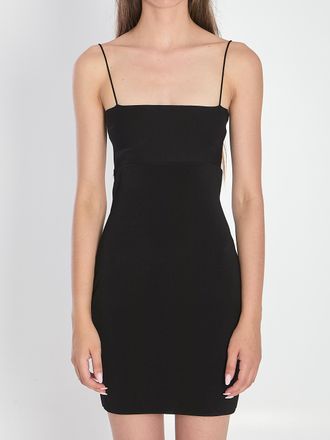 Alexander Wang Alexander Wang Womens Mini Slip Dress With Cami Band - Black Viscose - Size X-Small
