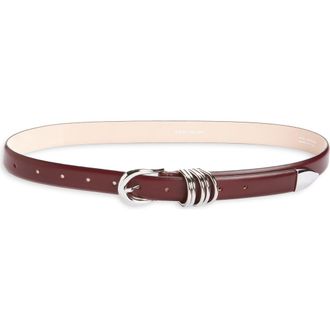 ベルト MOSCHINO COUTURE Woman Belt Red MC6002PP1MOI0 500 MOSCHINO COUTURE BELT RED-GOLD
