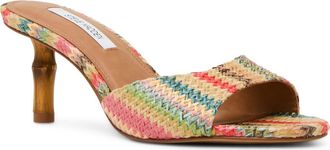 Steve Madden Kahlea Raffia Sandal in Raffia Multi at Nordstrom, Size 9.5