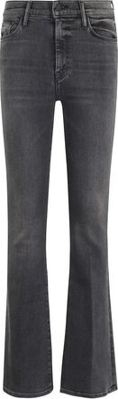 Mother The Weekender Black Denim Jeans