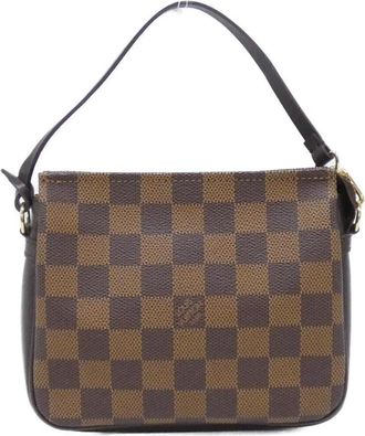 Louis Vuitton Ebene Coated Canvas Pouch (Pre-Owned)