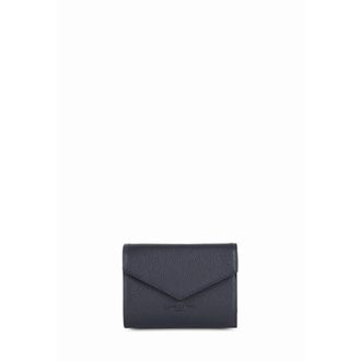 Lancaster Foulonn&eacute; PM Portemonnee - Dames - Accessoires - Blauw - Maat: ONE Size Leer
