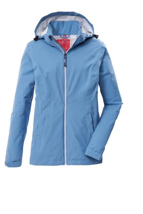Killtec Outdoorjacke KILLTEC KOS 189 WMN JCKT, Damen, Gr. 36, hell stahlblau, Obermaterial: 100% Polyester. Futter: 100% Polyester, Jacken Outdoorjacke, wasse