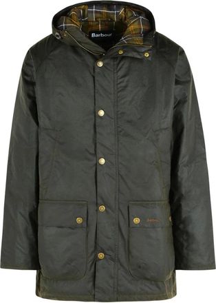 Barbour Bedale Waxed Parka - Heren - Parka Jassen - Groen - L - Katoen - Jassen