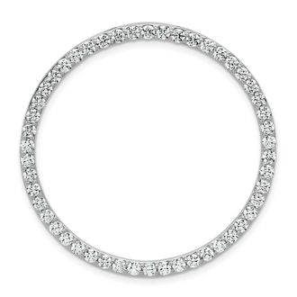 Diamond2Deal 14k Gold Lab Grown Diamond Pendant (2ct, VS, G-H)