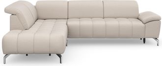 Sit&more Ecksofa »Cool L-Form« wahlweise mit Kopfteilverstellung und Vorziehsitz, motorisch