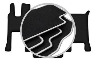 OEM Alfombrillas Carlux-silver Para Mercedes Actros Mp4 Cabina Ancha (2011-)