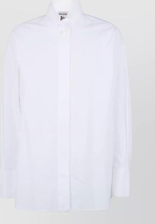 Semicouture shirt high collar button cuffs long sleeves