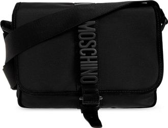 Moschino Bolsa con Logo - Bags - Hombre - Negro - ONE SIZE