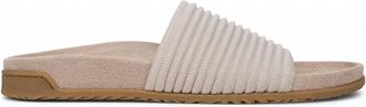 Vionic Womens Evie Knit Sandal In Cream