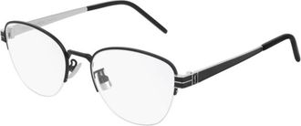Saint Laurent Ladies Black Cat Eye Eyeglass Frames SLM64 002