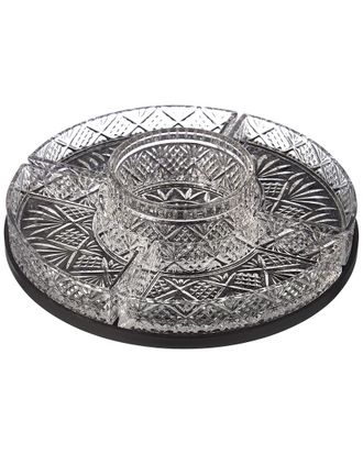 Godinger Dublin Crystal Lazy Susan