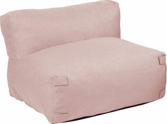 Oviala Sillón sofá modular rosa empolvado