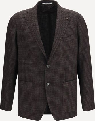Tagliatore Wool single-breasted Blazer Male 48
