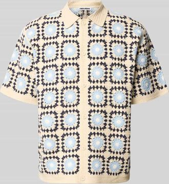 Review Strickshirt mit Polokragen und Knopfleiste in Ecru, Gr&ouml;&szlig;e XL