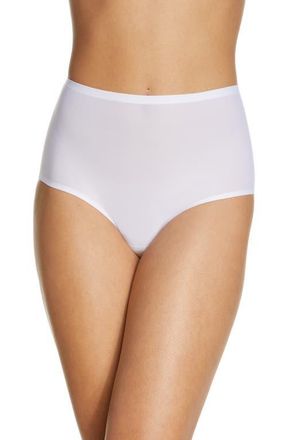 Chantelle Soft Stretch High Waist Briefs in White at Nordstrom