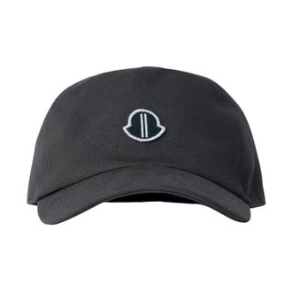 Moncler Baseballpet met Geborduurd Logo - unisex - Petten - Grijs - ONE Size - Accessoires