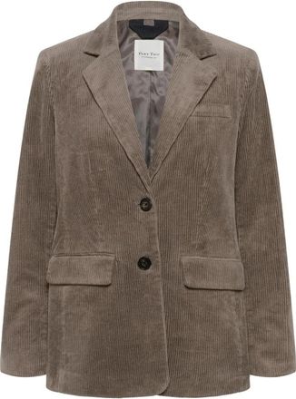 Part Two Leni PW BZ Blazer - Dames - Blazers - Bruin - M - Katoen - Jassen