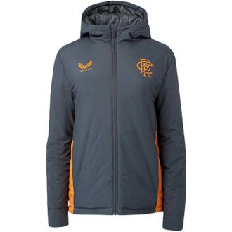 Castore Heren Rangers FC Coach Jacket (Echt Rood)
