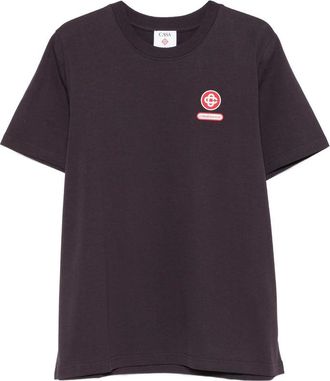 Casablanca T Shirt Viola-Uomo