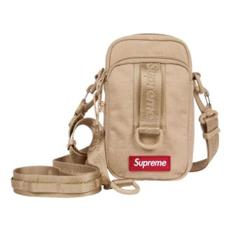 SUPREME SS26 Shoulder Bag Tan SHOULDERBAG-SS26-TAN