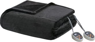Beautyrest OEKO-TEX Heated Blanket in Black at Nordstrom Rack, Size Full/queen