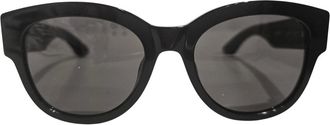 Alexander McQueen Alexander McQueen, Sunglasses, female, Black, Size: ONE SIZE Rectangular Sunglasses