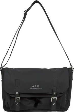 A.P.C. Hombre, Bolsos, Negro, Talla: ONE Size