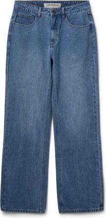 Sofie Schnoor Klassieke Denimblauwe Jeans - Dames - Regular Fit Jeans - Blauw - S - Denim - Jeans