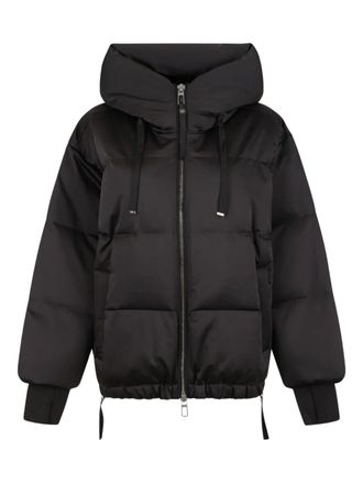 Duno hooded quilted jacket - women - Polyester - 38 - Black