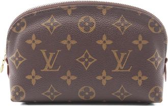 Louis Vuitton Trousse make up con monogramma 2003 - Marrone