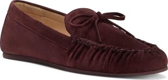 Stuart Weitzman Britt Bow Loafer in Barolo at Nordstrom, Size 9.5