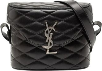 Saint Laurent Pre-owned Cross Body Bags, female, Black, Size: ONE SIZE Pre-owned Vintage Shoulder Bag