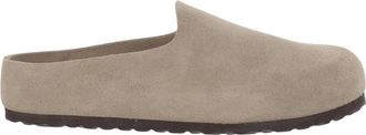 Birkenstock Amsterdam Wrapped Narrow Fit - Heren - Slip ons - Beige - 43 EU - Su&egrave;de - Schoenen
