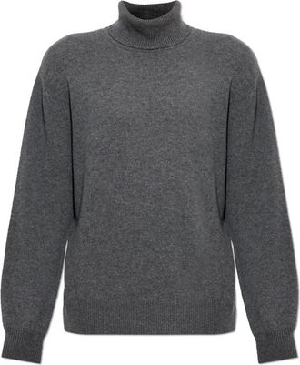 Lisa Yang Cashmere Turtleneck Faron - Heren - Cashmere truien - Grijs - XL - Kasjmier - Truien & Vesten