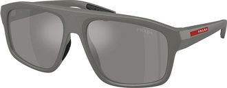 Prada PS B02SF Asian Fit 16X7W1 Mens Sunglasses Grey Size 59