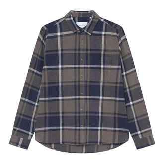 Les Deux Casual Shirts, male, Multicolor, Size: M Checked Shirt