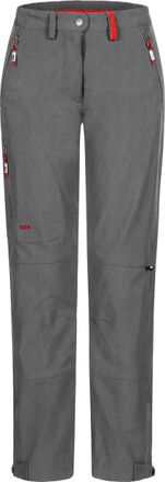 Deproc Softshellhose DEPROC ACTIVE STONECREST NEW WOMEN, Damen, Gr. 36/38 (M), Normalgr&ouml;ssen, grau, 96% Polyester; 4% Elastan, Hosen Softshellhose, auch in G