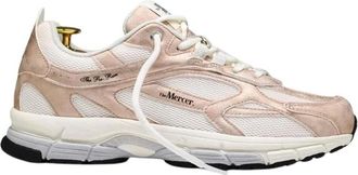 Mercer Amsterdam Re-Run Metallic - Dames - Sneakers - Roze - 38 EU - Schoenen