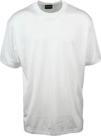 Emporio Armani Camiseta - Tops - Hombre - Blanco - 3XL