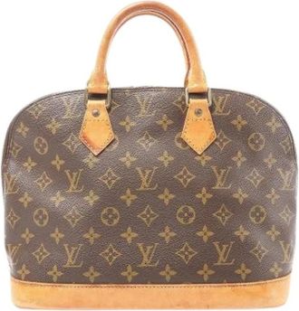 Louis Vuitton Pre-owned Handbags, female, Brown, Size: ONE SIZE Pre-owned Alma PM