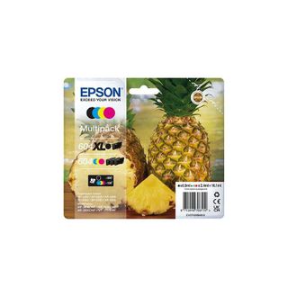 Epson 604xl Cartucho De Tinta 4 Pieza(s) Original Alto Rendimiento (xl) Negro, Cian, Magenta, Amarillo