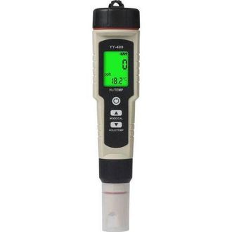 Andiamo Ph M&egrave;tre 7-en-1 - Testeur De Qualit&eacute; Eau Avec Ph. Chlore. Salinit&eacute;. Orp. Tds. Ec. Temp&eacute;rature - Calibration Automatique 3 Points