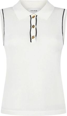 Aaiko Dames, Tops, Beige, Maat: XS Denim